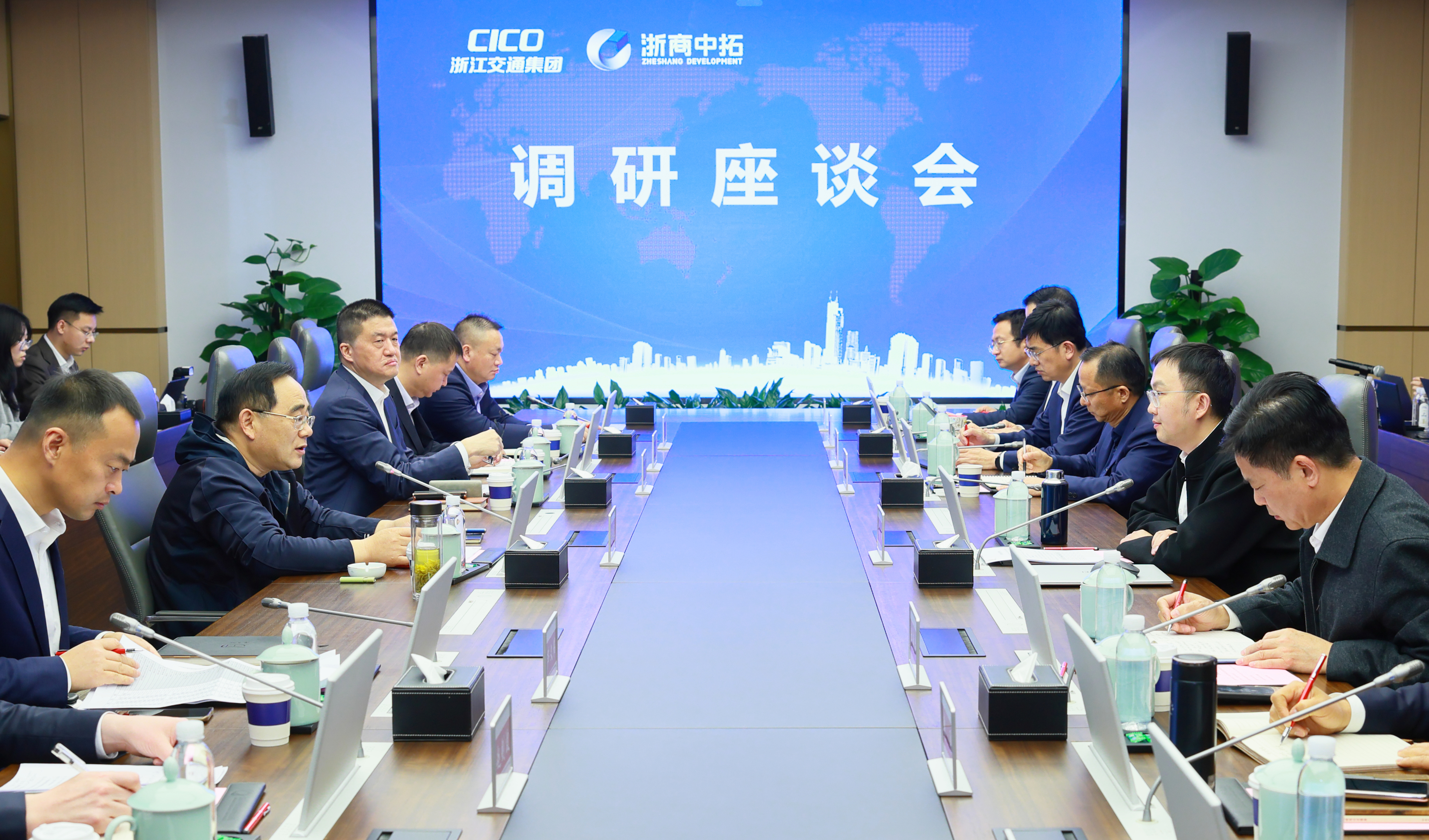 【要闻】省交通集团党委书记、、董事长高浩孟赴浙商南宫官网调研领导