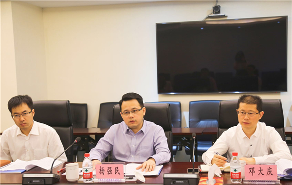 持续创新 强化风控 加强协同 不休加强主题竞争力——集团公司副总经理杨强民一行到公司调查调研