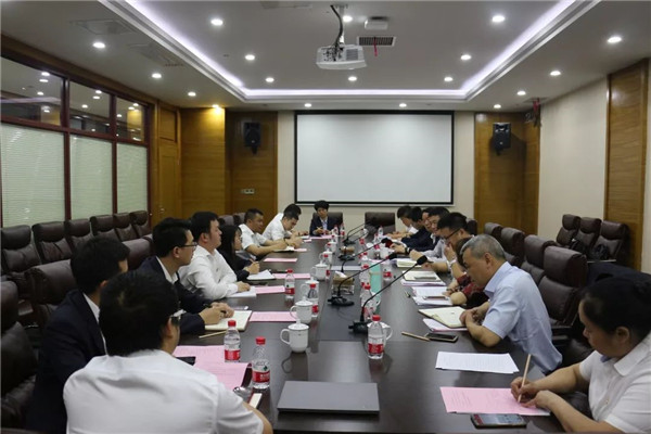 公司党委书记、、、董事长袁仁军赴长沙建材部党支部发展党建结对帮扶