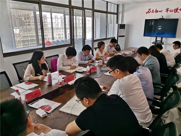 公司党委委员、、副总经理徐愧儒赴南宫官网新资料党支部发展党建结对帮扶