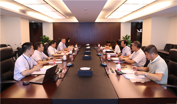 浙江省商贸业结合会会长隋剑光一行到我司调查互换