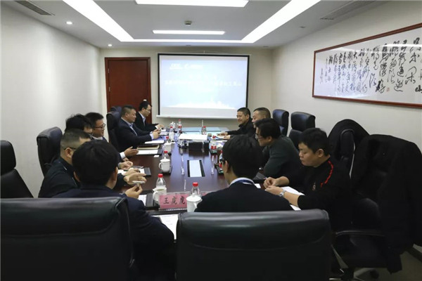 安徽省顺朝物资有限公司董事长王克山一行到我司调查互换