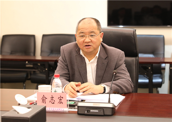 集团公司董事长俞志宏一行到公司发展“深入‘三服务’、、、助推开门红”活动