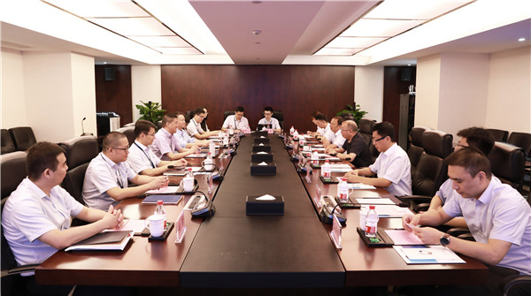 中航国际钢铁业务公司总经理王天军一行到访我司