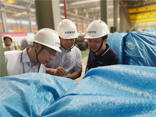 公司总经理张端清一行赴南宫官网新资料调研领导工作