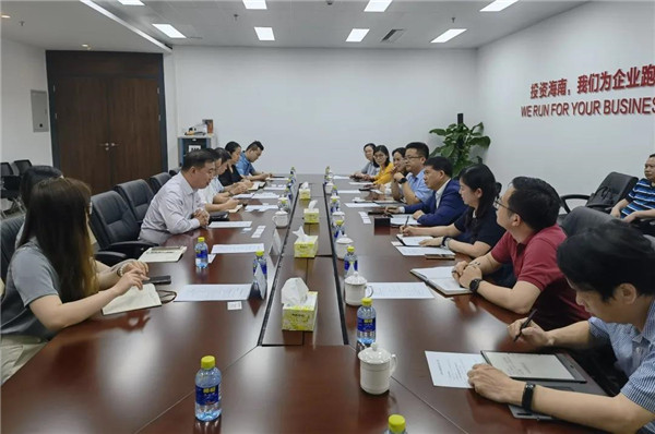公司党委副书记、、、总经理张端清赴海达州台公司调研