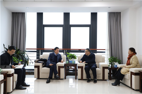 公司党委书记、董事长袁仁军走访邵阳城投，，，共话“共同富！！