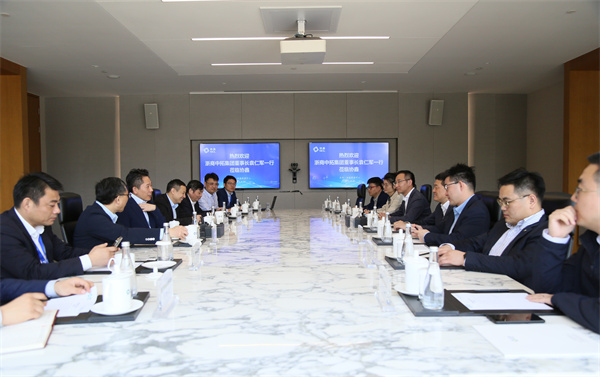 公司党委书记、董事长袁仁军一行走访协鑫集团